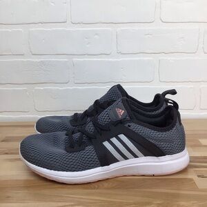 Adidas ortholite cloudfoam running shoes blue black grey pink lightweight size 7